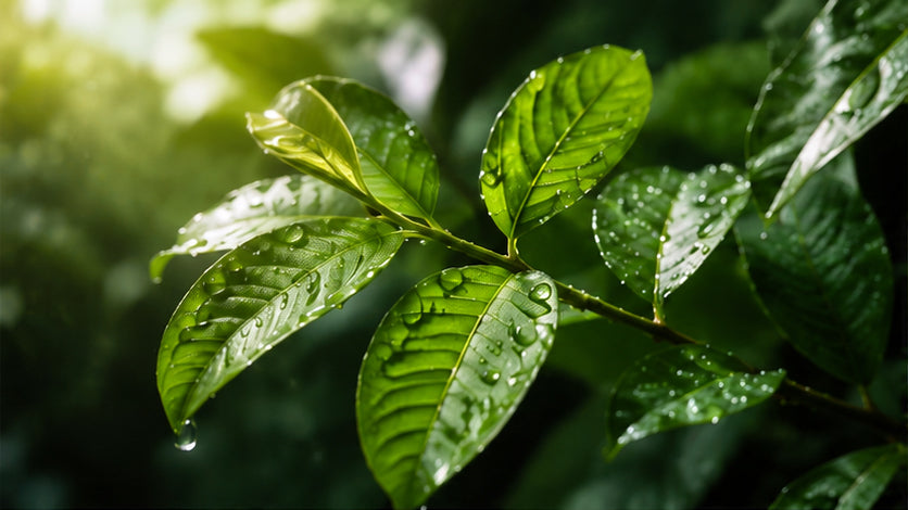 Guava leaf extract helps balance an oily, stressed scalp