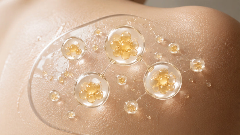 A five-ceramide complex with cholesterol — skin-identical lipids for barrier care