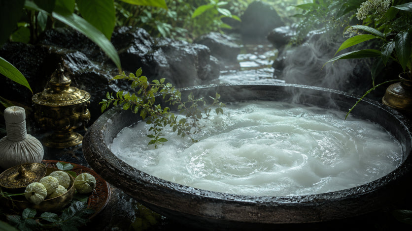 Coconut oil keeps skin feeling nourished, never stripped