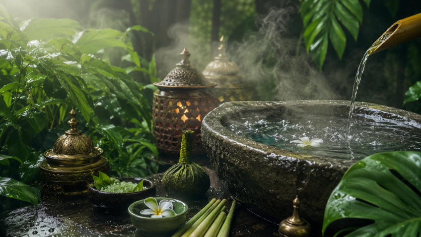 A long-lasting herbal scent that turns washing into a pause